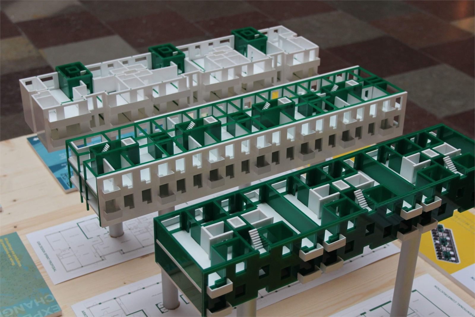 Transformable Housing Exhibition Models