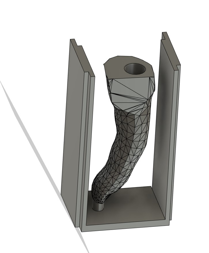 3D printed mold main part